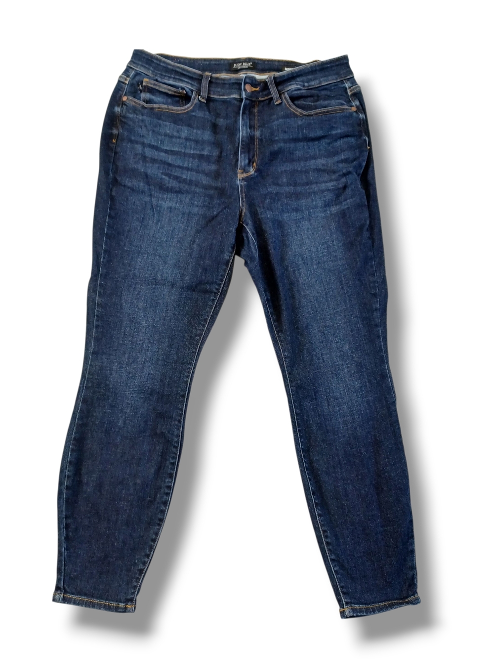 Judy Blue Women's Jeans Skinny Highrise Dark Wash Stretch Plus Size 18W   36x29
